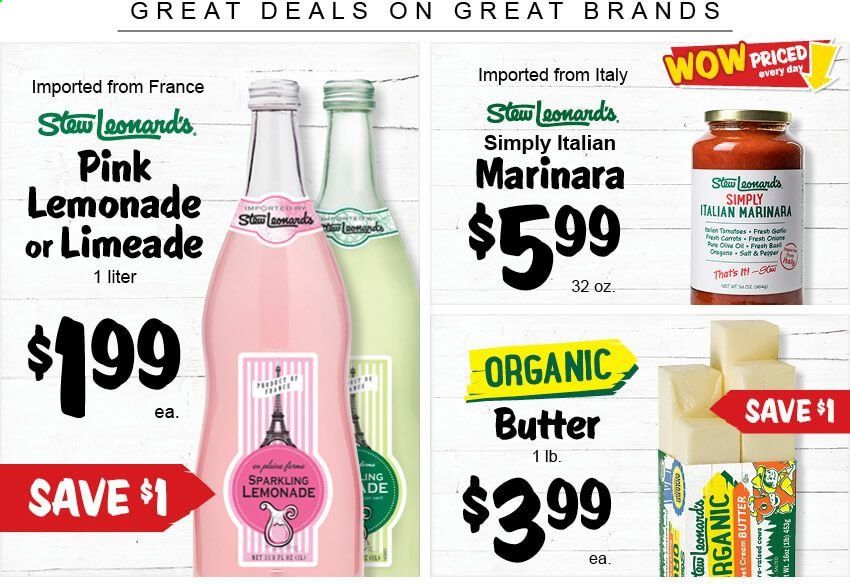 Stew Leonard's Weekly Ad August 5 to August 11