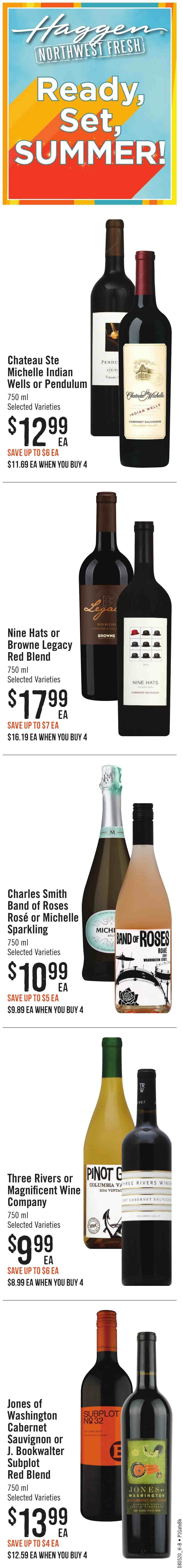 Haggen Weekly Ad August 5 to August 11