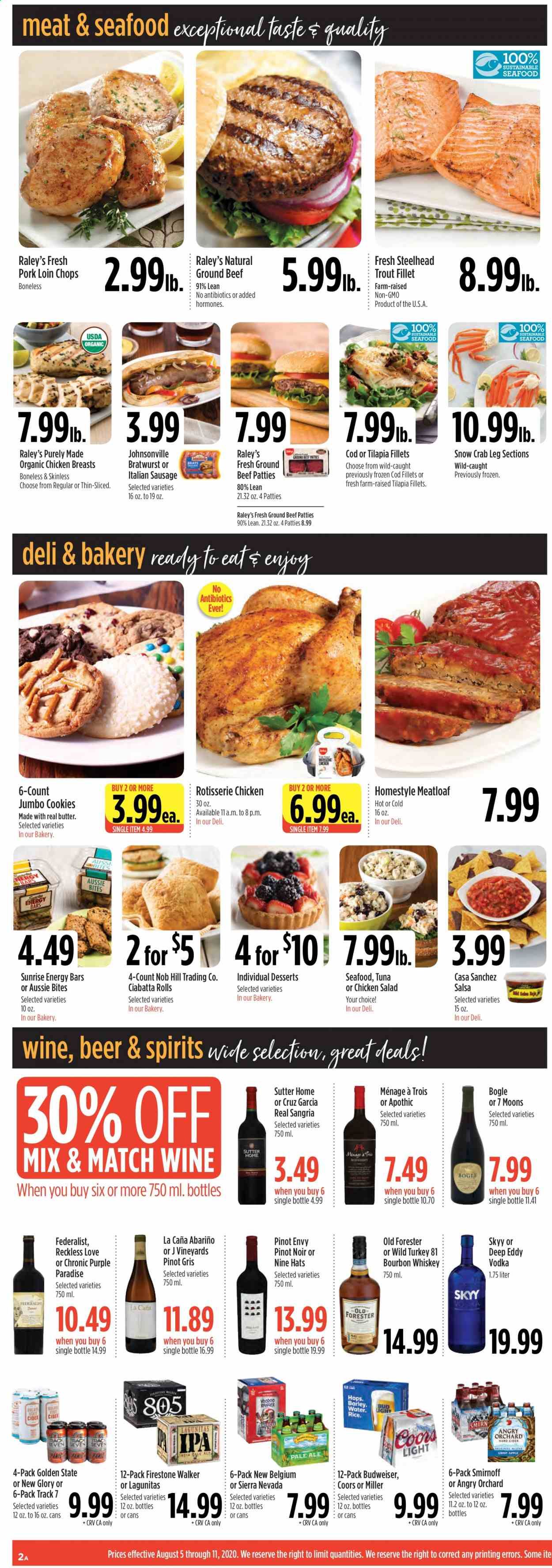 Raley's Weekly Ad August 5 to August 11