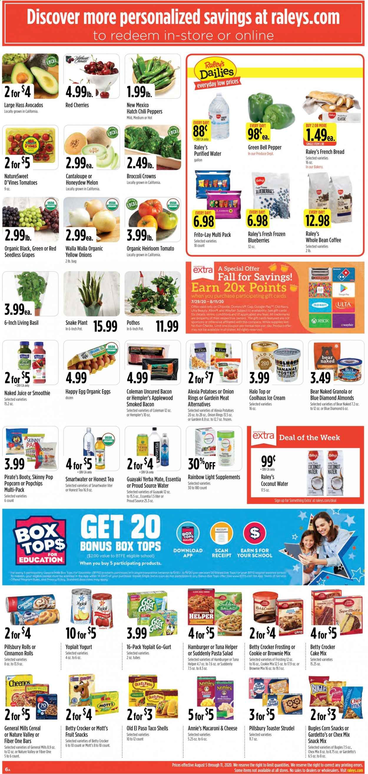 Raley's Weekly Ad August 5 to August 11