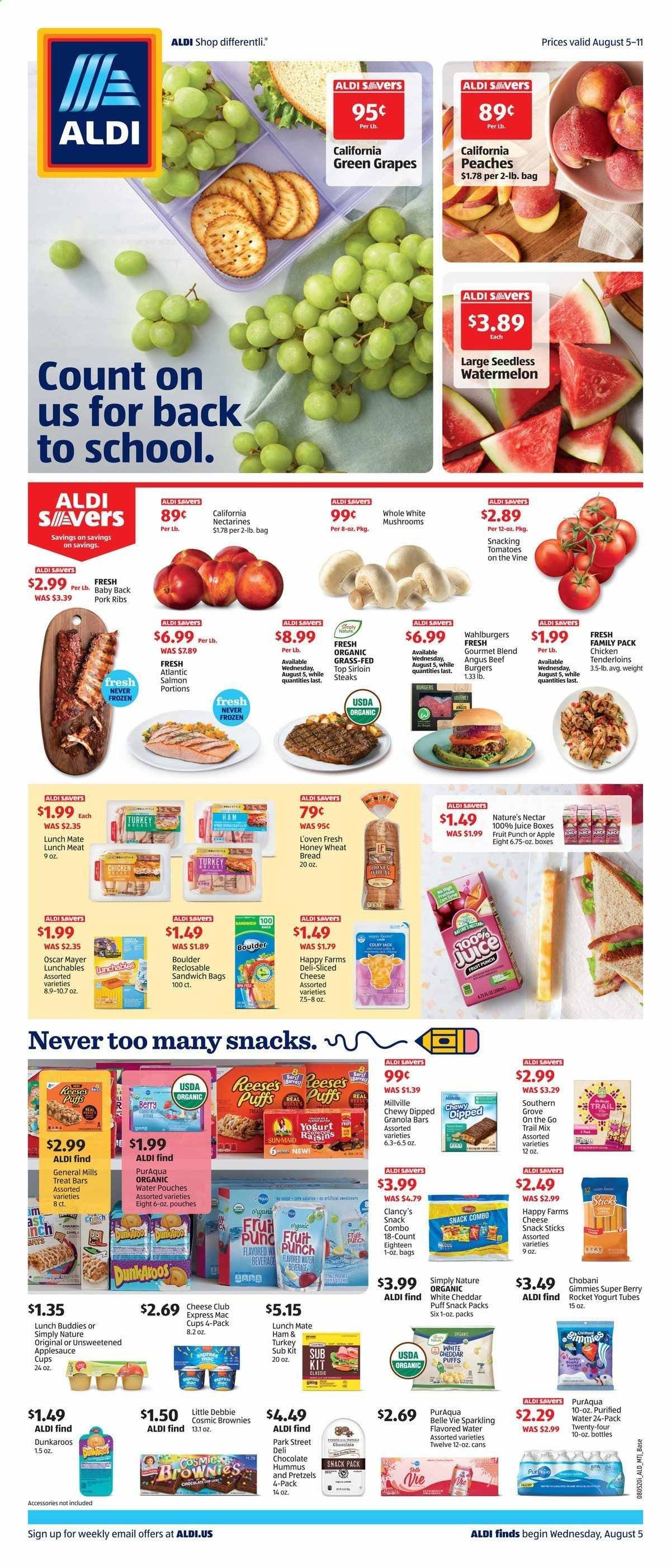 ALDI (AL) Weekly Ad August 5 to August 11