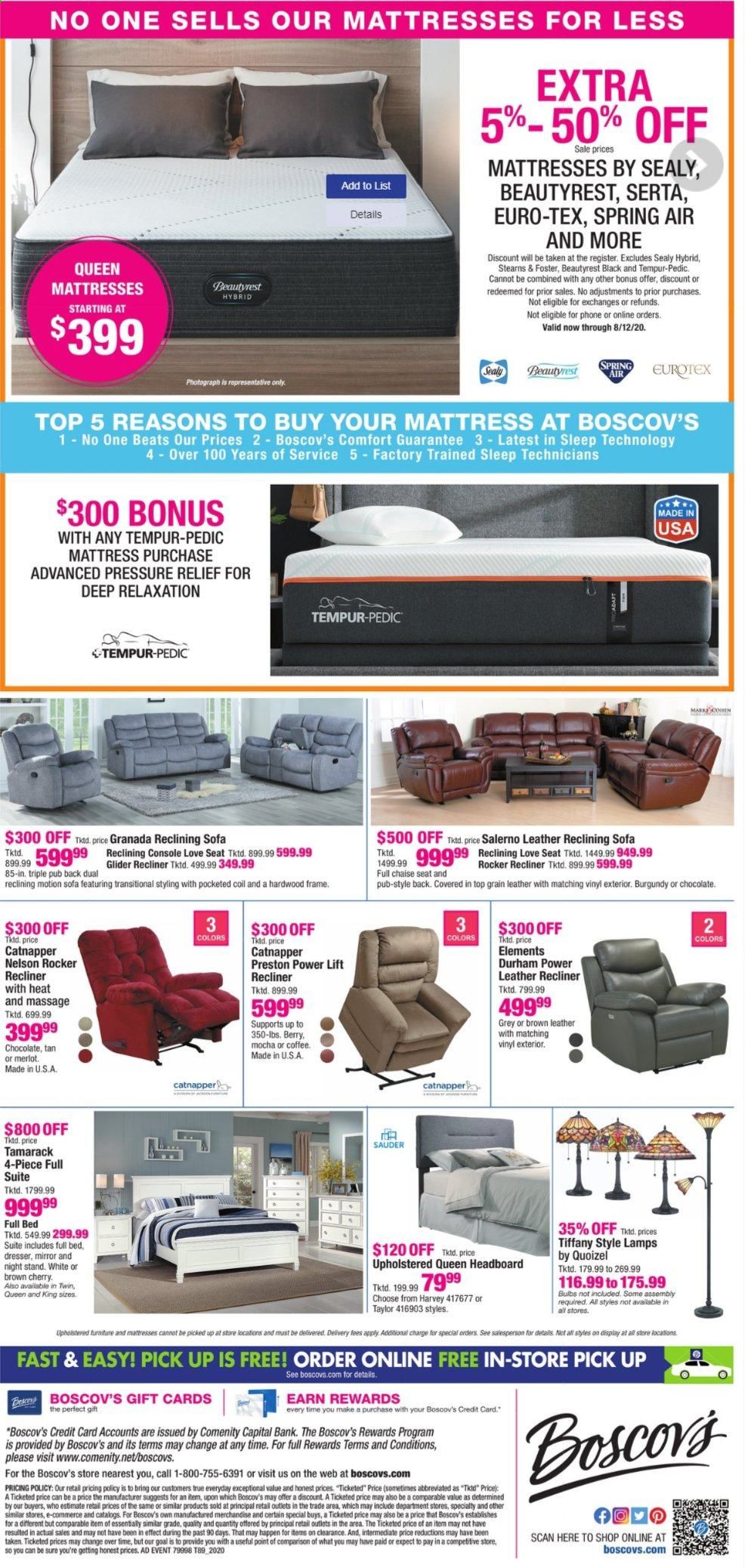 Boscov's Weekly Ad August 6 to August 12