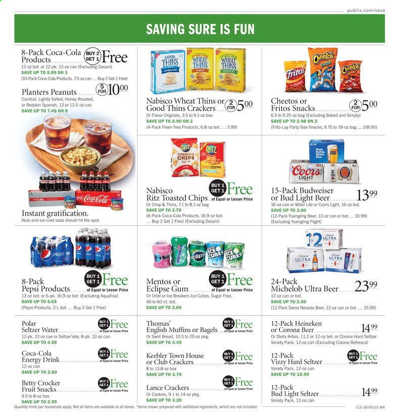Publix Weekly Ad August 6 to August 12
