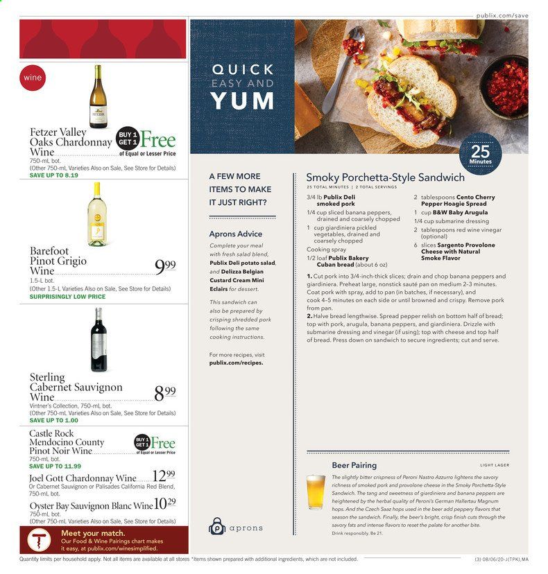 Publix Weekly Ad August 6 to August 12
