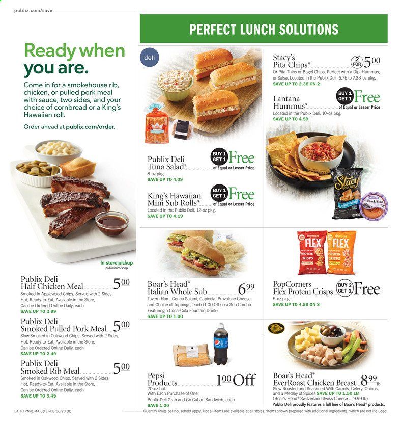 Publix Weekly Ad August 6 to August 12