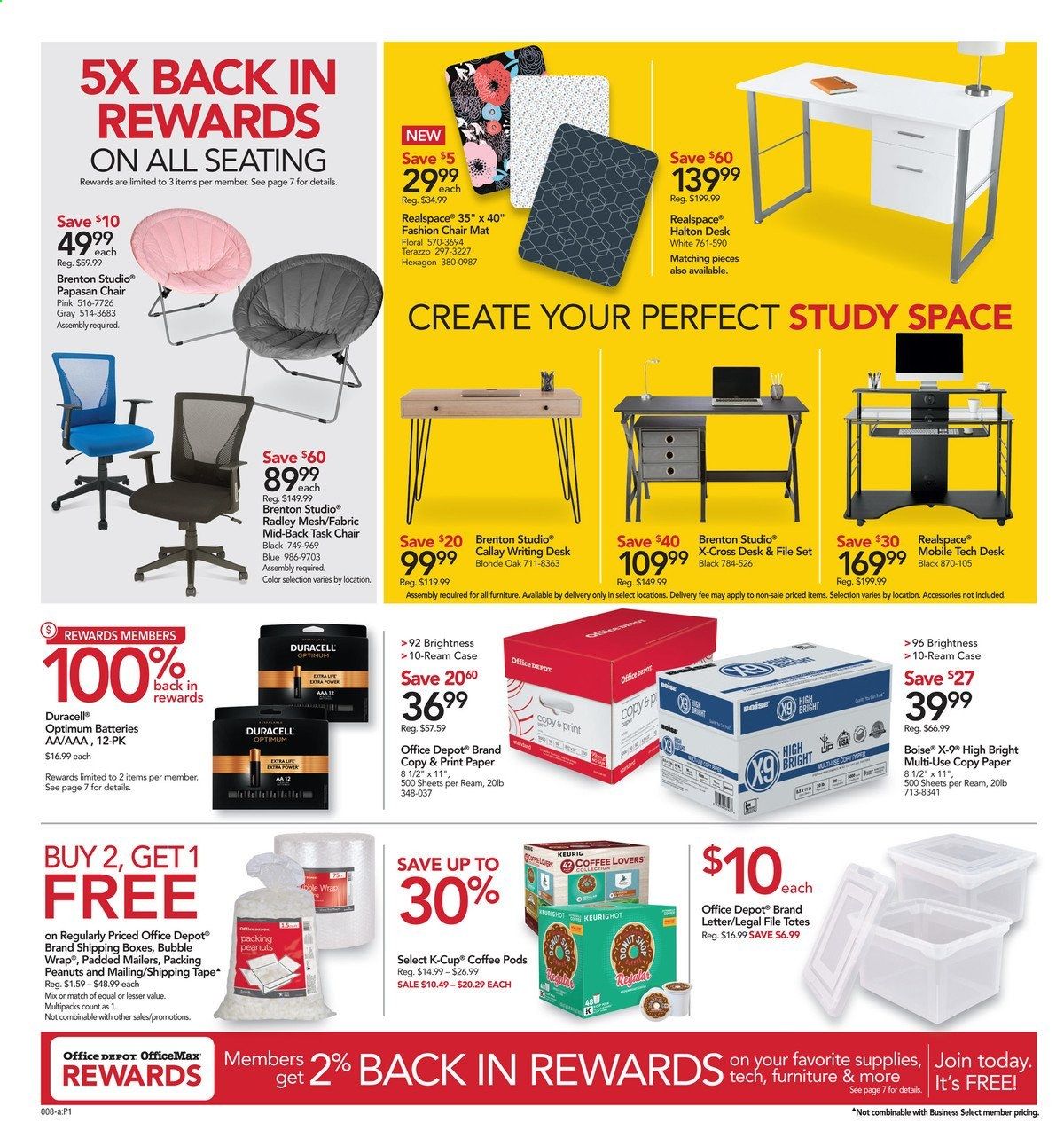 Office DEPOT Weekly Ad August 9 to August 15