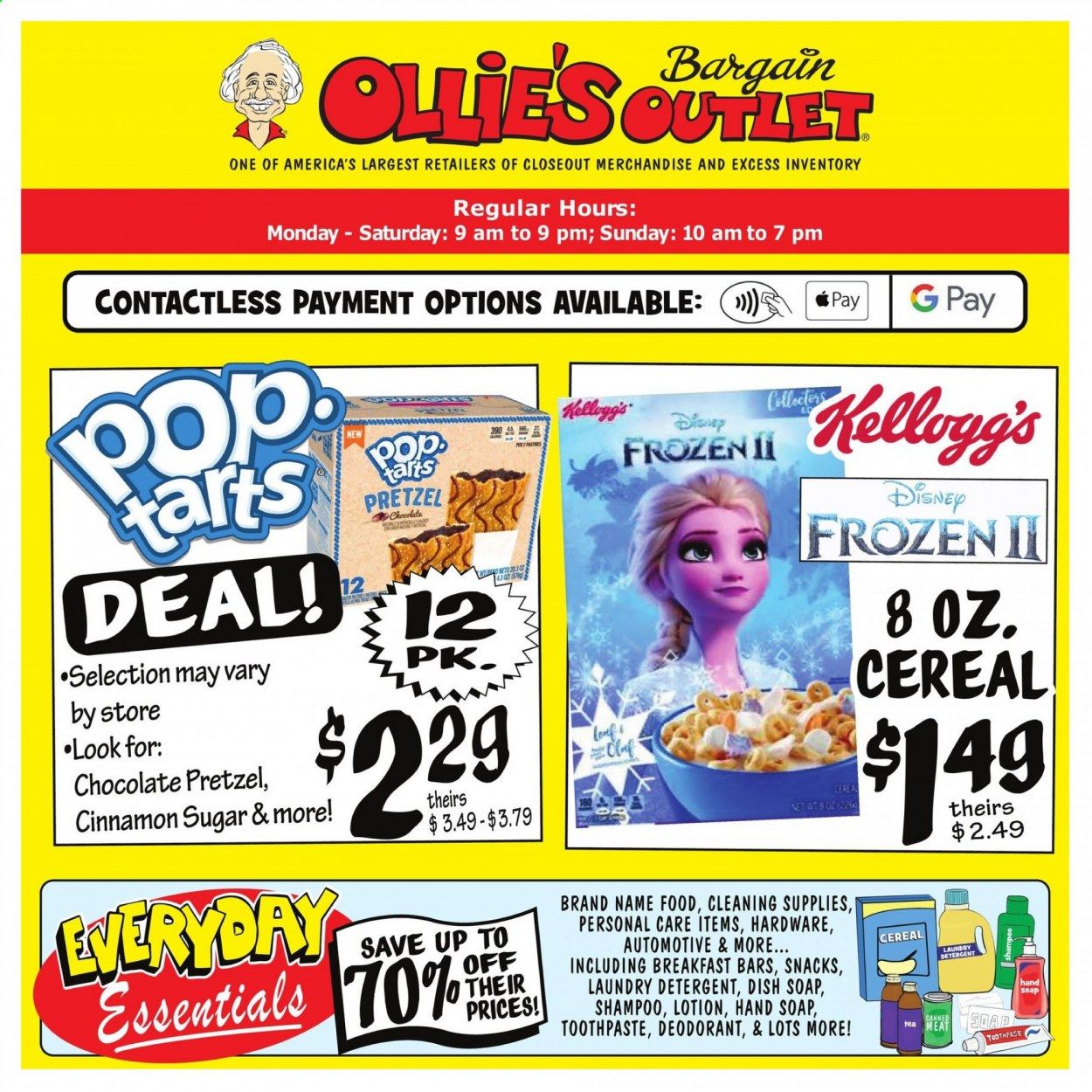 Ollie's Bargain Outlet Weekly Ad August 6 to August 12