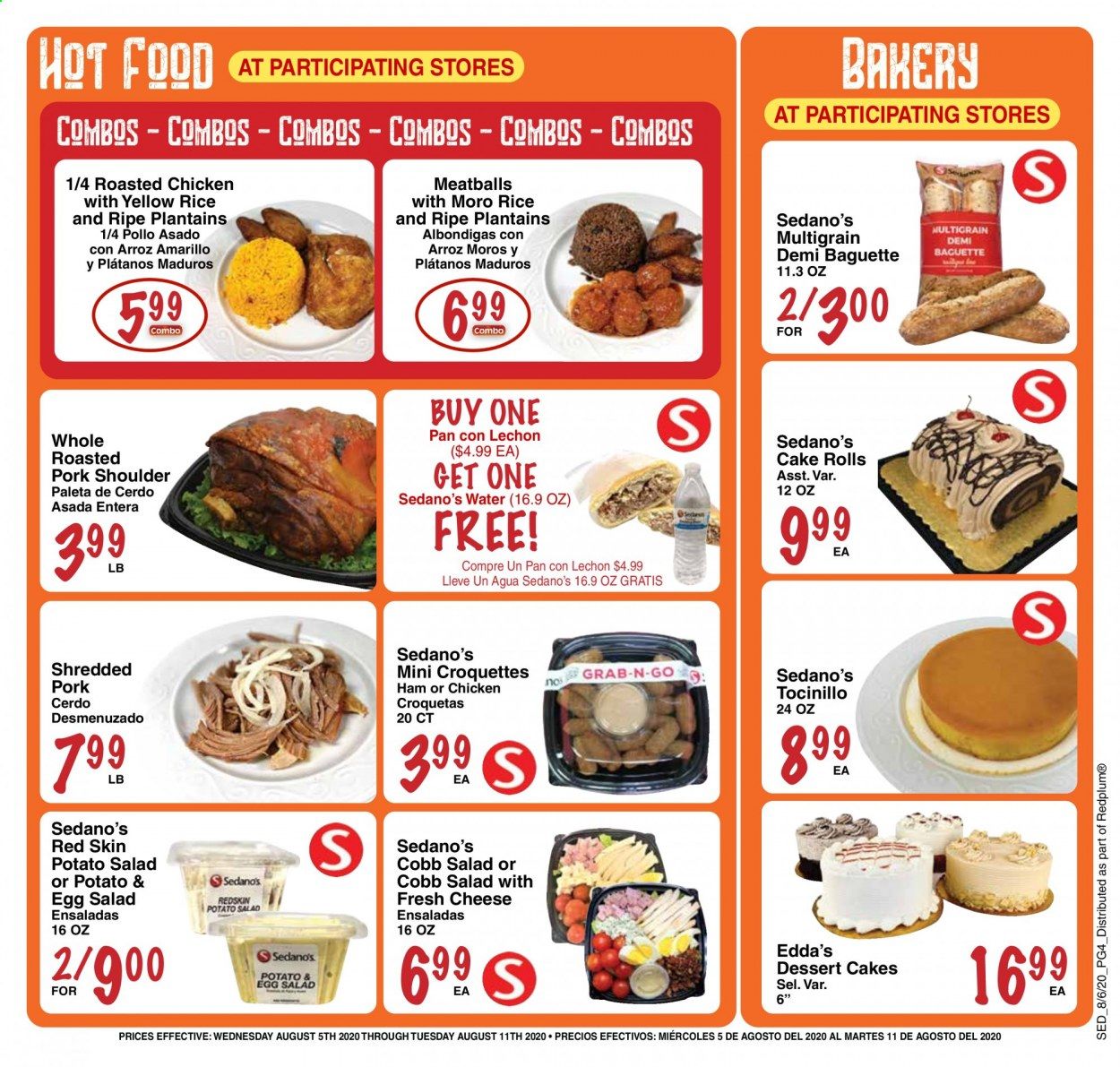 Sedano's Weekly Ad August 5 to August 11