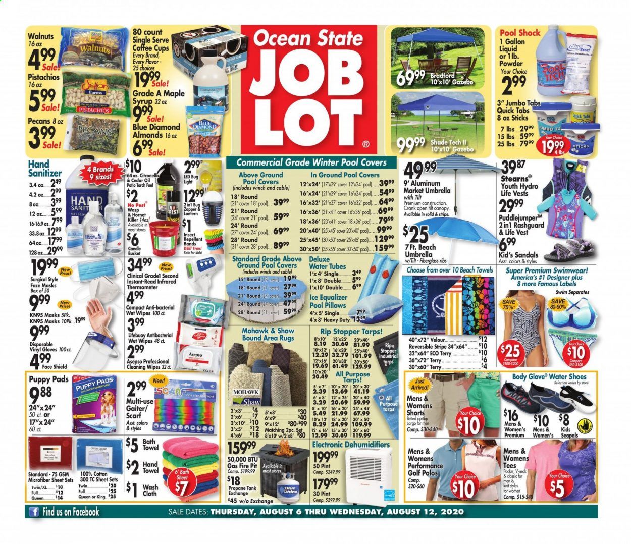 Ocean State Job Lot Weekly Ad August 6 to August 12