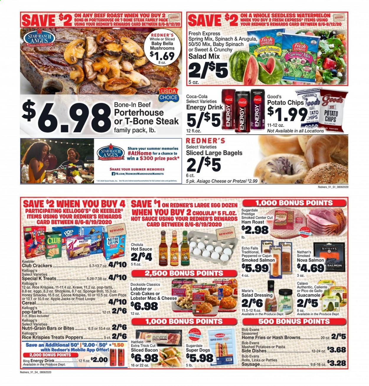 Redner's Markets Weekly Ad August 6 to August 12