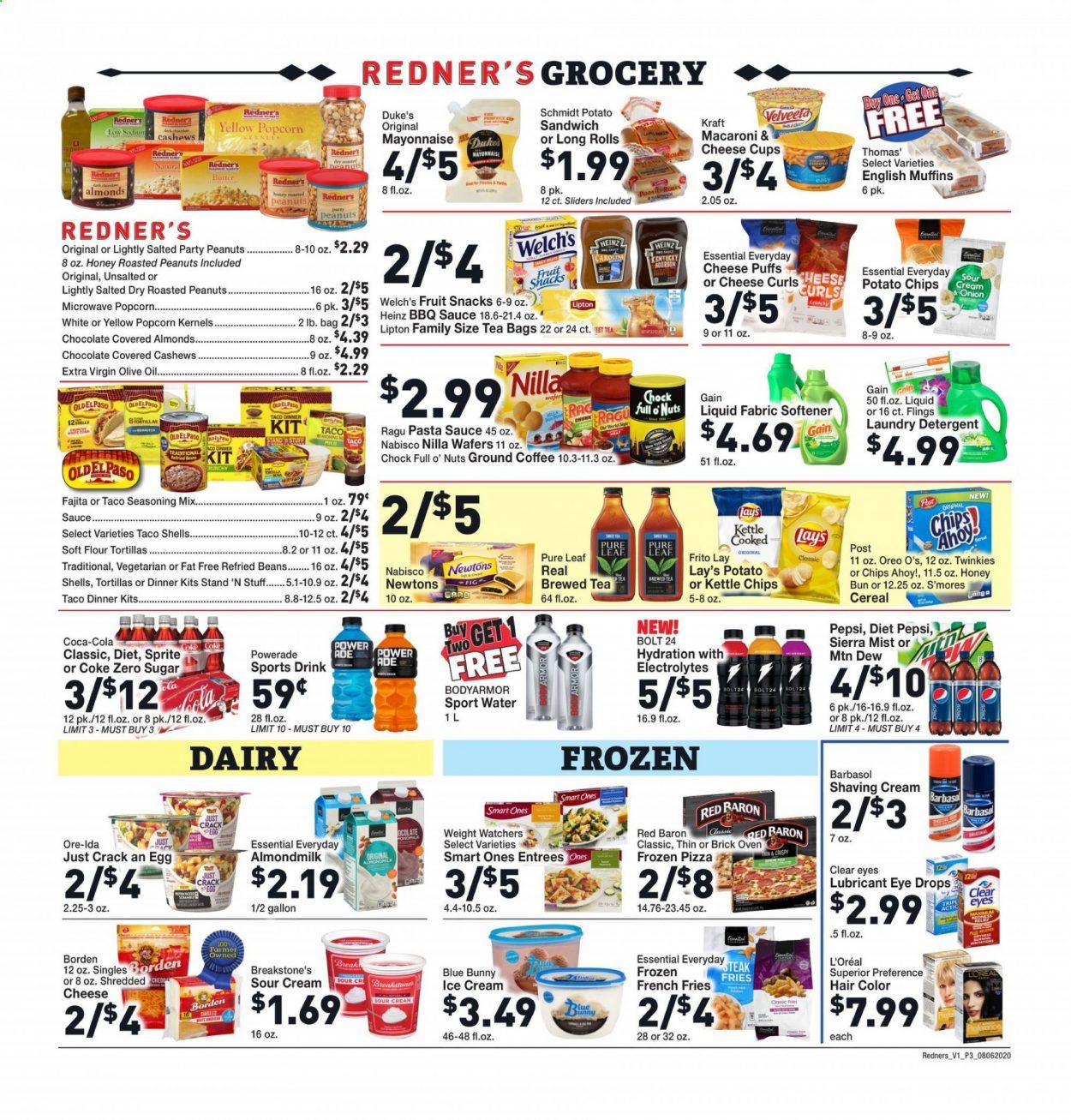 Redner's Markets Weekly Ad August 6 to August 12