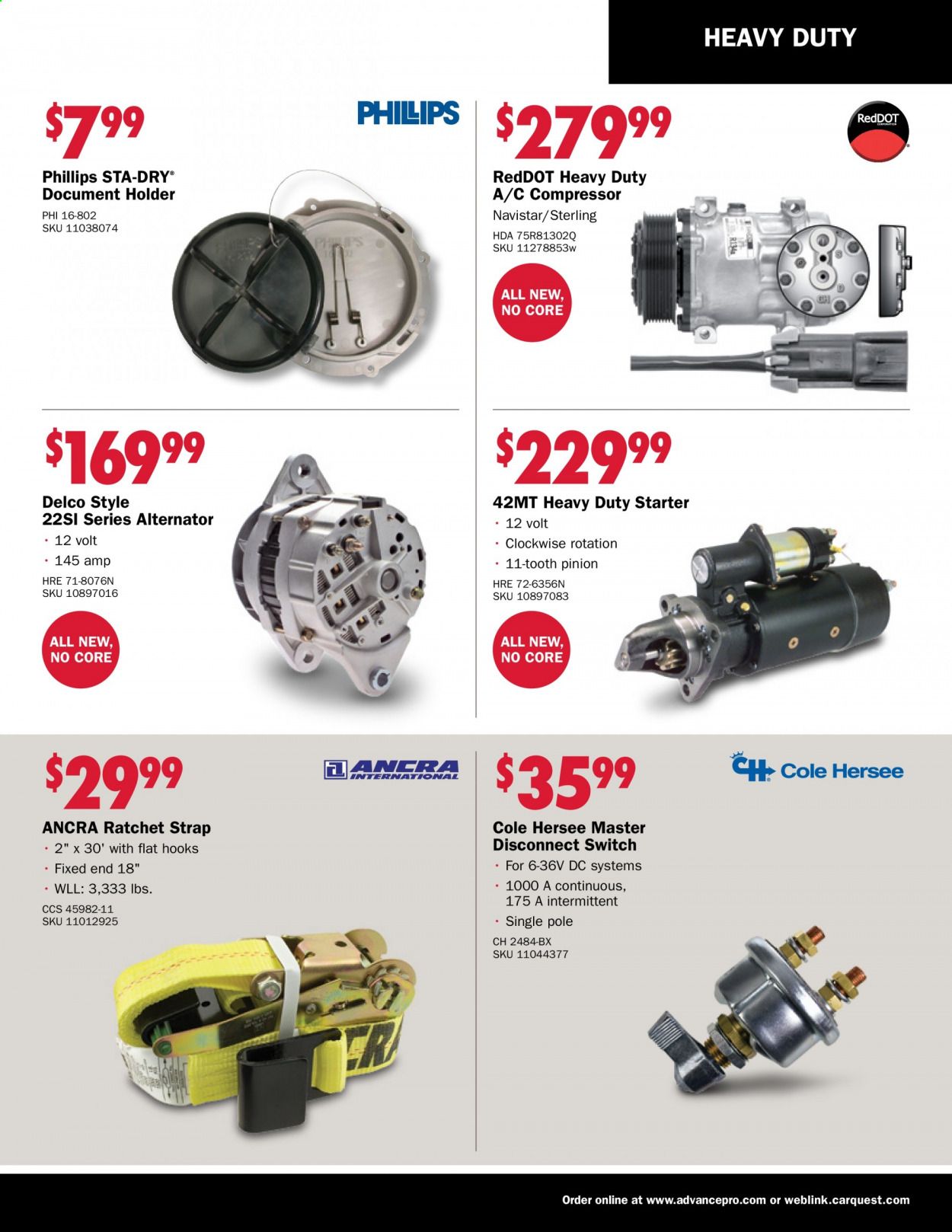 Carquest Weekly Ad June 1 to August 31