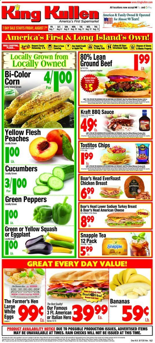 King Kullen Weekly Ad August 7 to August 13
