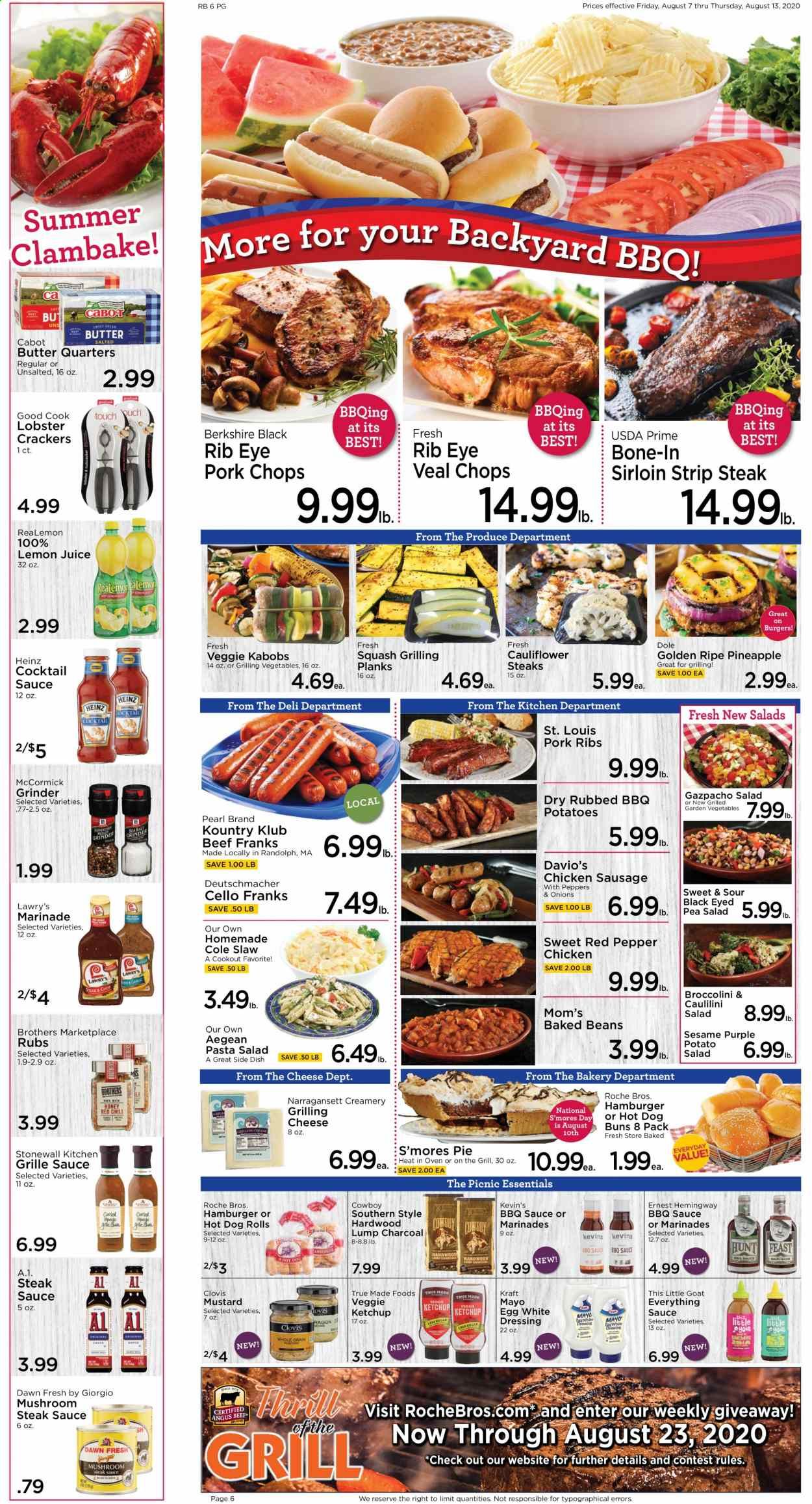 Roche Bros. Weekly Ad August 7 to August 13