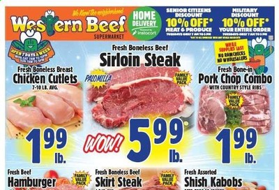 Western Beef Weekly Ad August 6 to August 12
