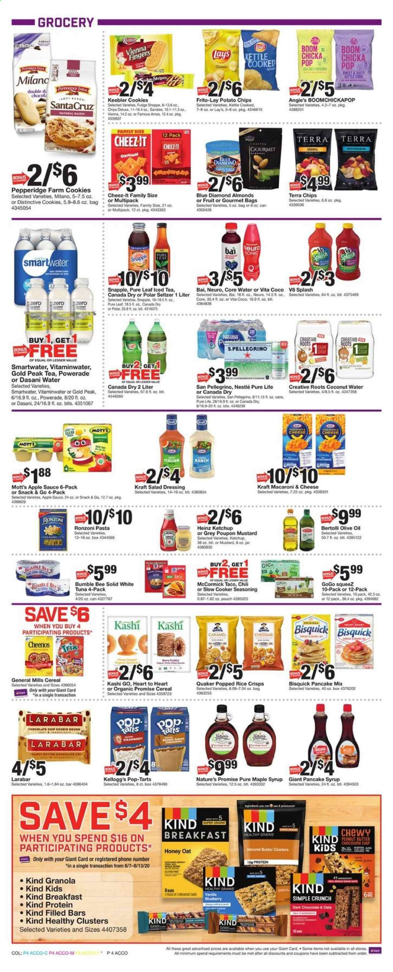 Giant Food Weekly Ad August 7 to August 13