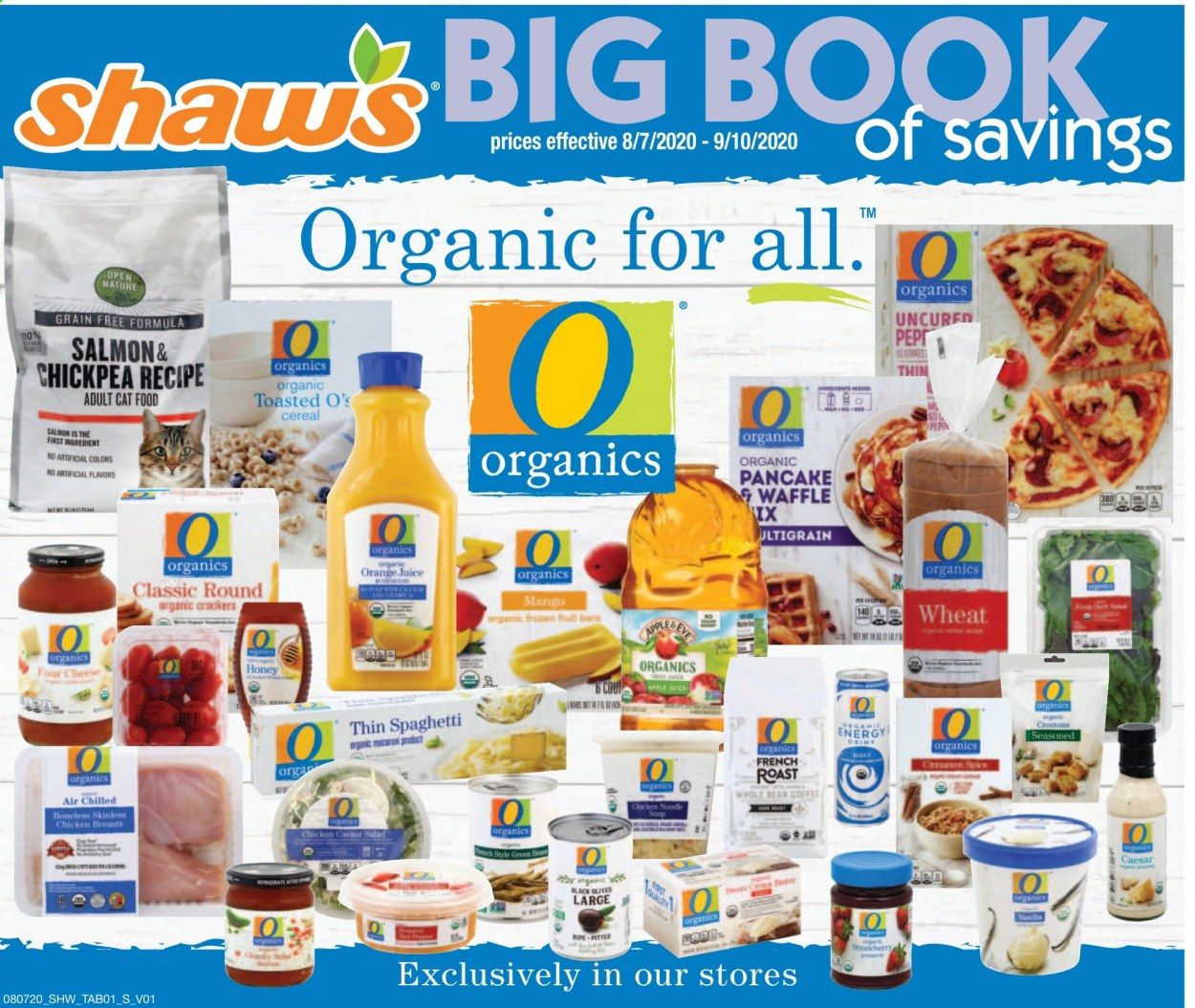 Shaw’s Weekly Ad August 7 to September 10