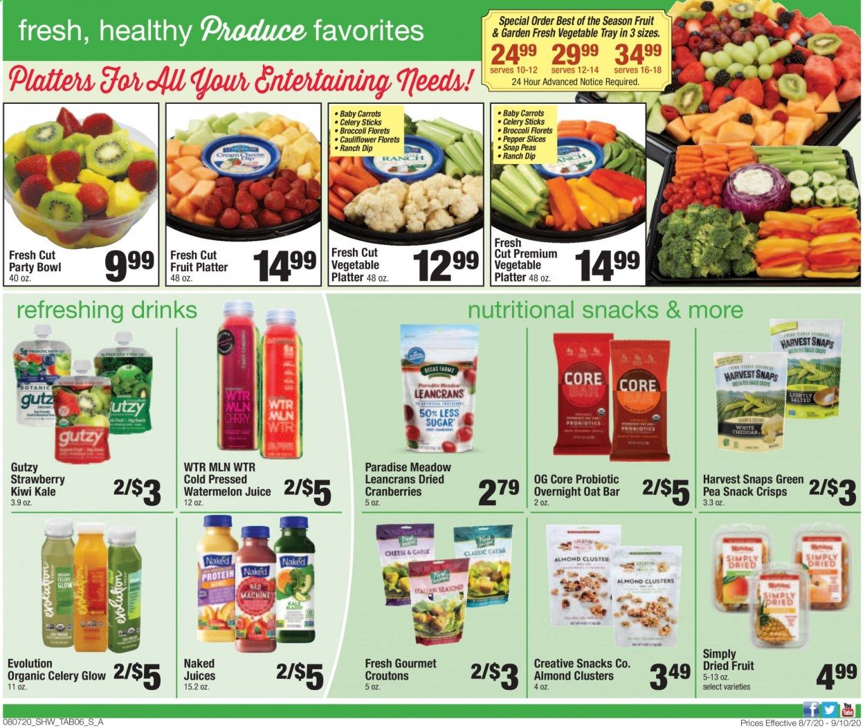 Shaw’s Weekly Ad August 7 to September 10