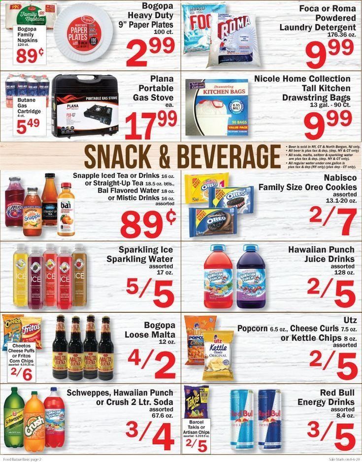 Food Bazaar Weekly Ad August 6 to August 12