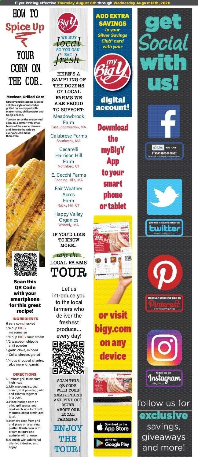 Big Y (MA) Weekly Ad August 6 to August 12