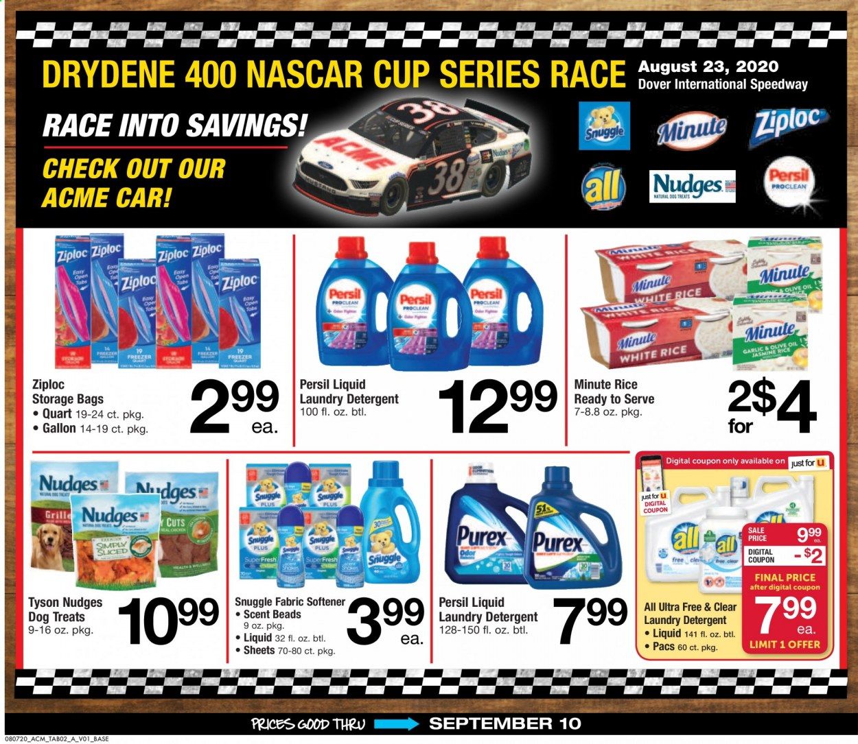 ACME Weekly Ad August 7 to September 10