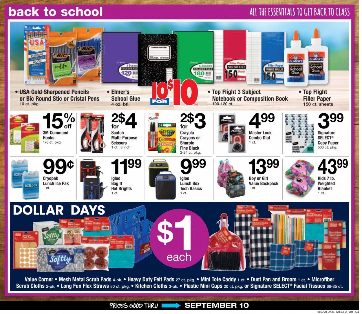 ACME Weekly Ad August 7 to September 10