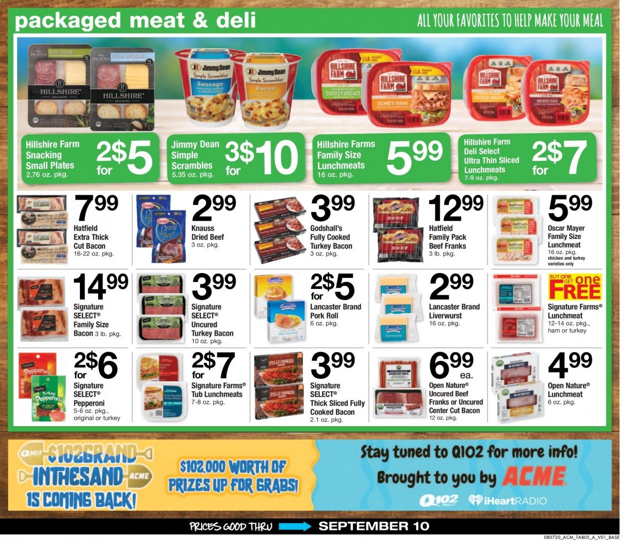 ACME Weekly Ad August 7 to September 10