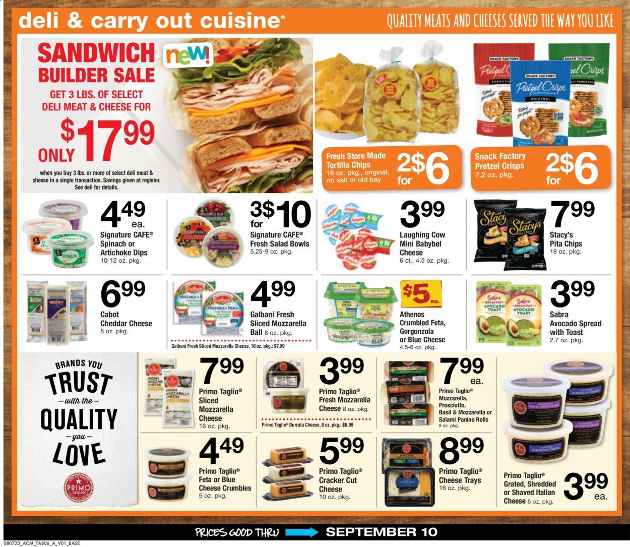ACME Weekly Ad August 7 to September 10
