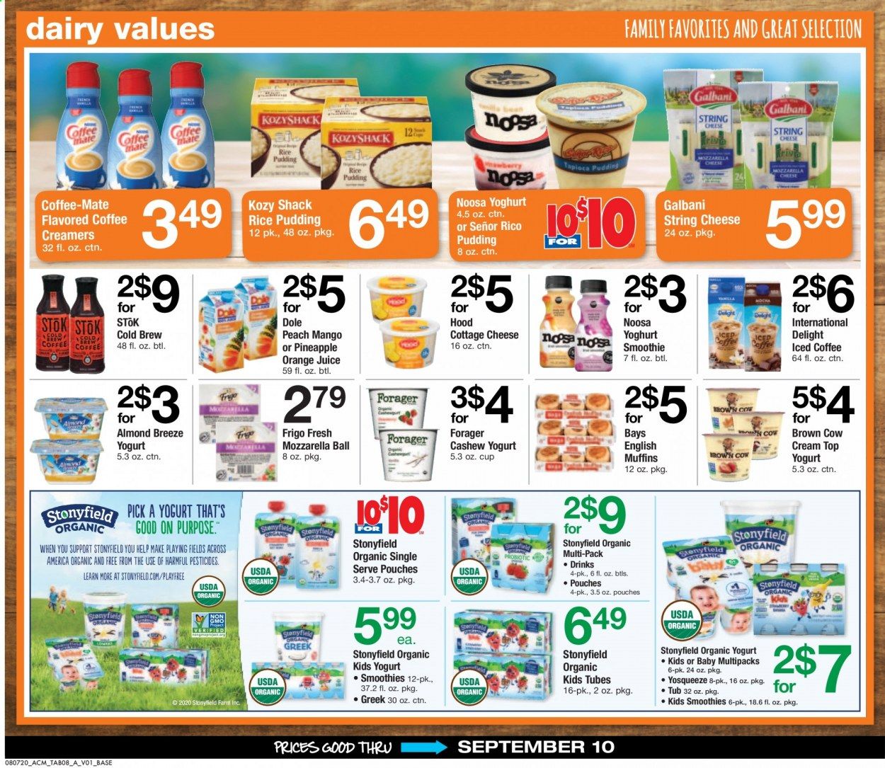 ACME Weekly Ad August 7 to September 10