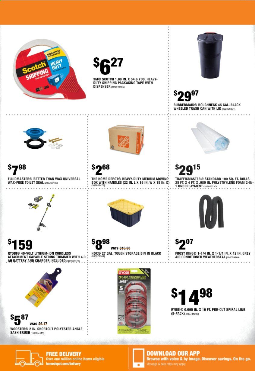 The Home Depot Weekly Ad August 6 to August 13