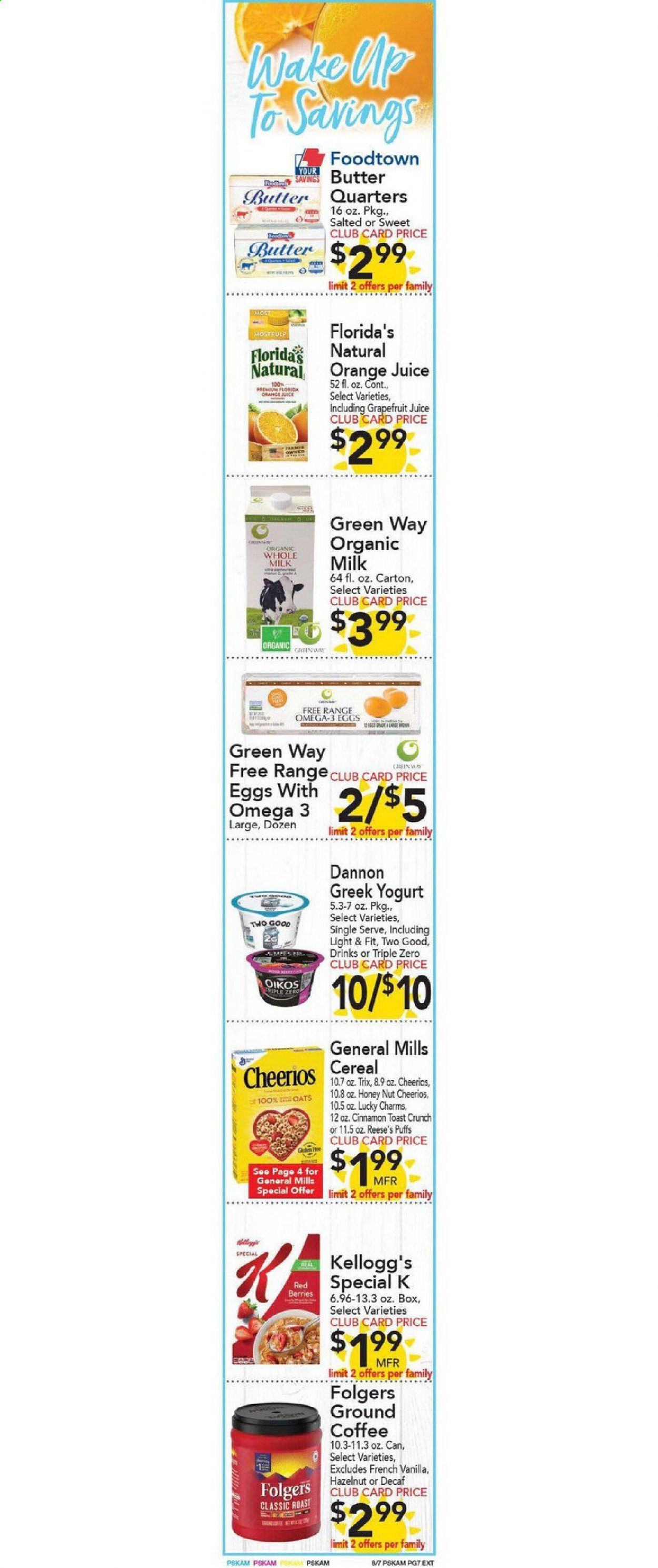 Foodtown Weekly Ad August 7 to August 13