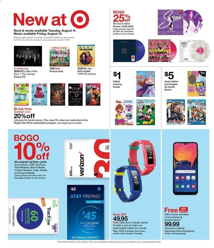 Target Weekly Ad August 9 to August 15