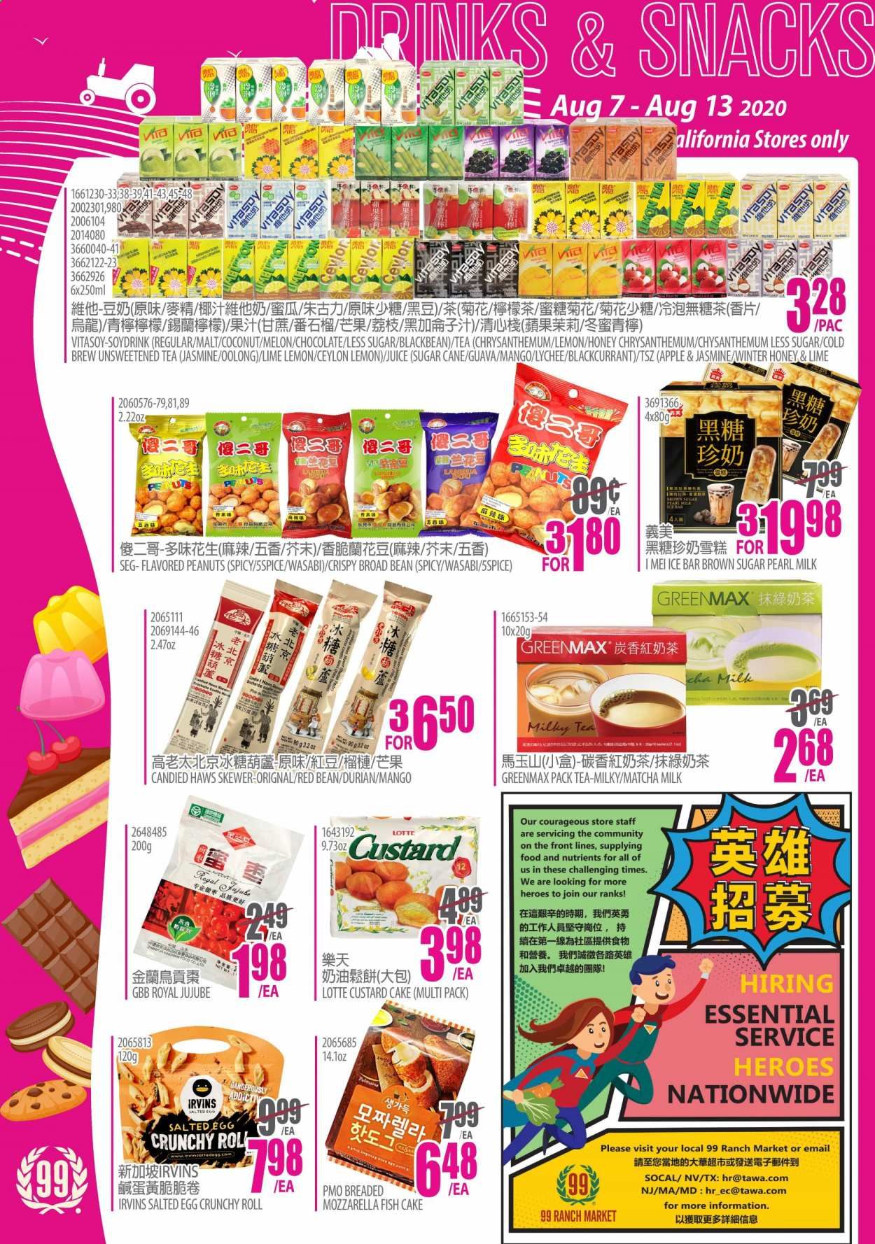 99 Ranch Market (CA) Weekly Ad August 7 to August 13