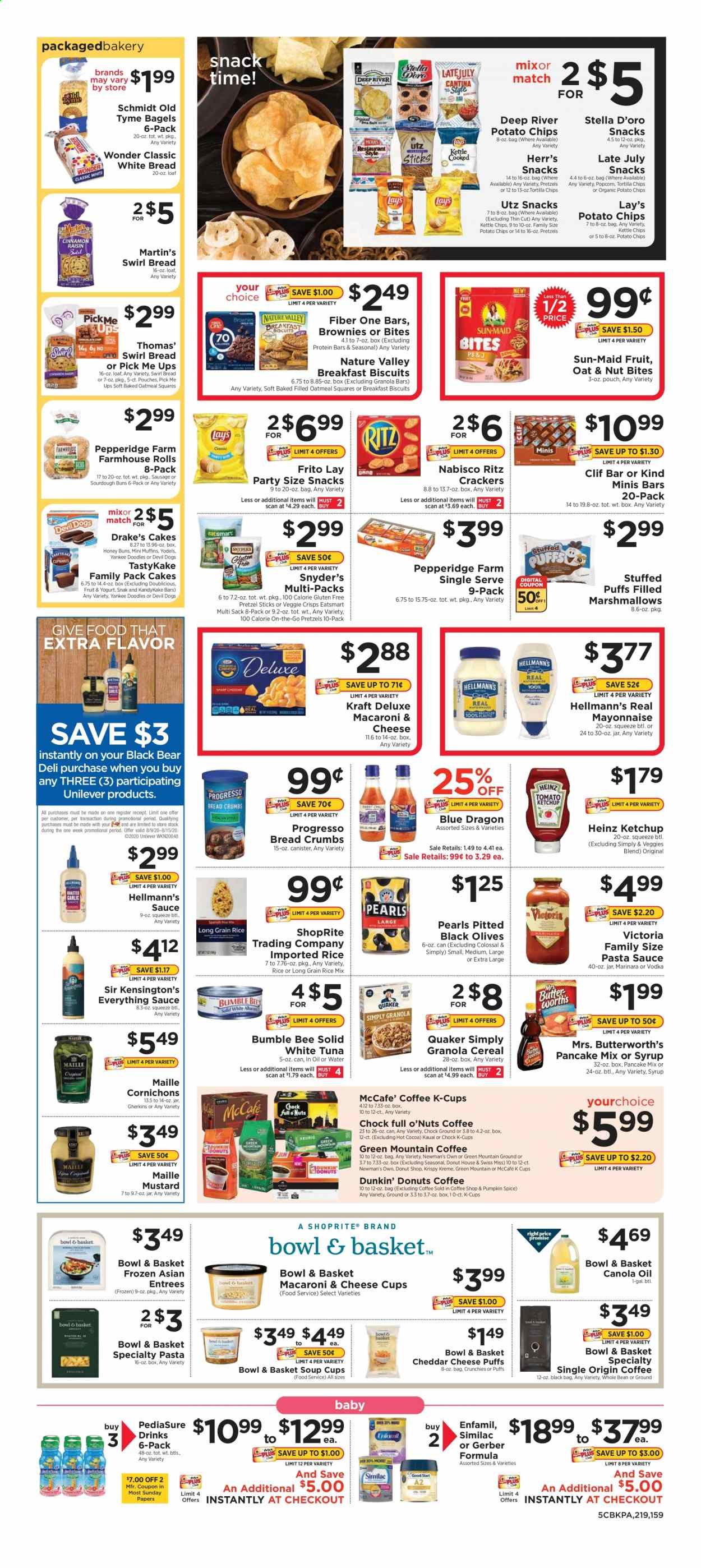 ShopRite Weekly Ad August 9 to August 15