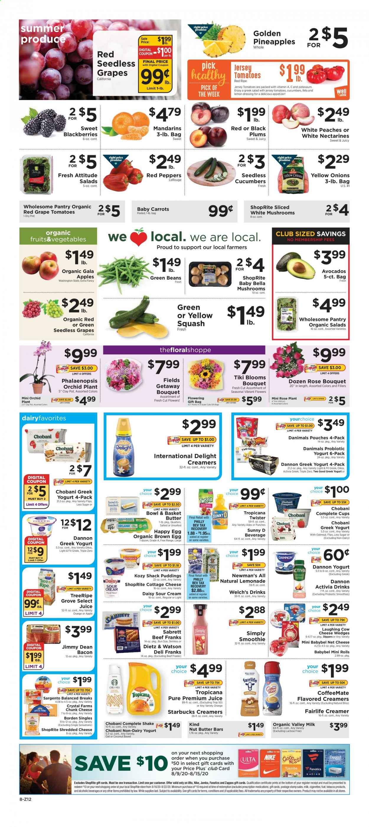 ShopRite Weekly Ad August 9 to August 15