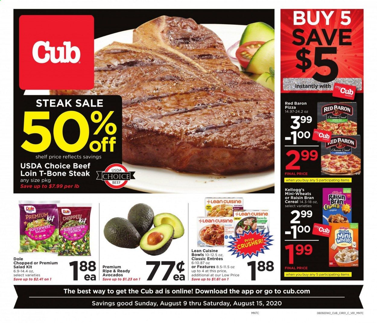 Cub Foods Weekly Ad August 9 to August 15