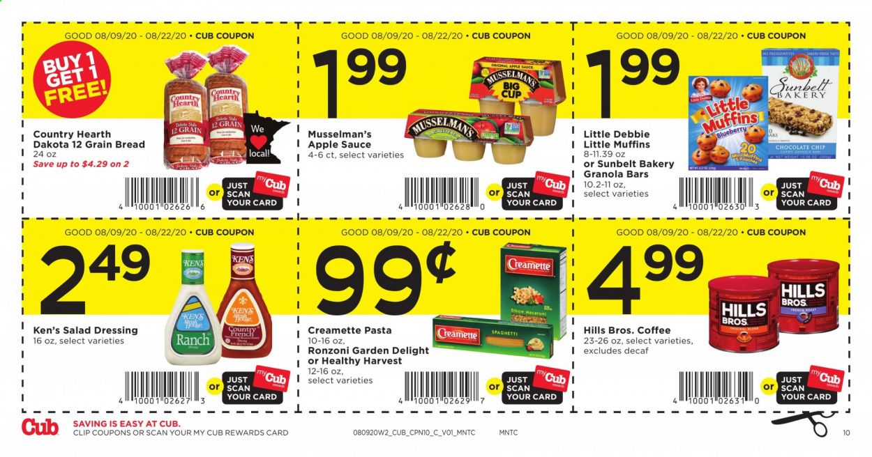 Cub Foods Weekly Ad August 9 to August 22