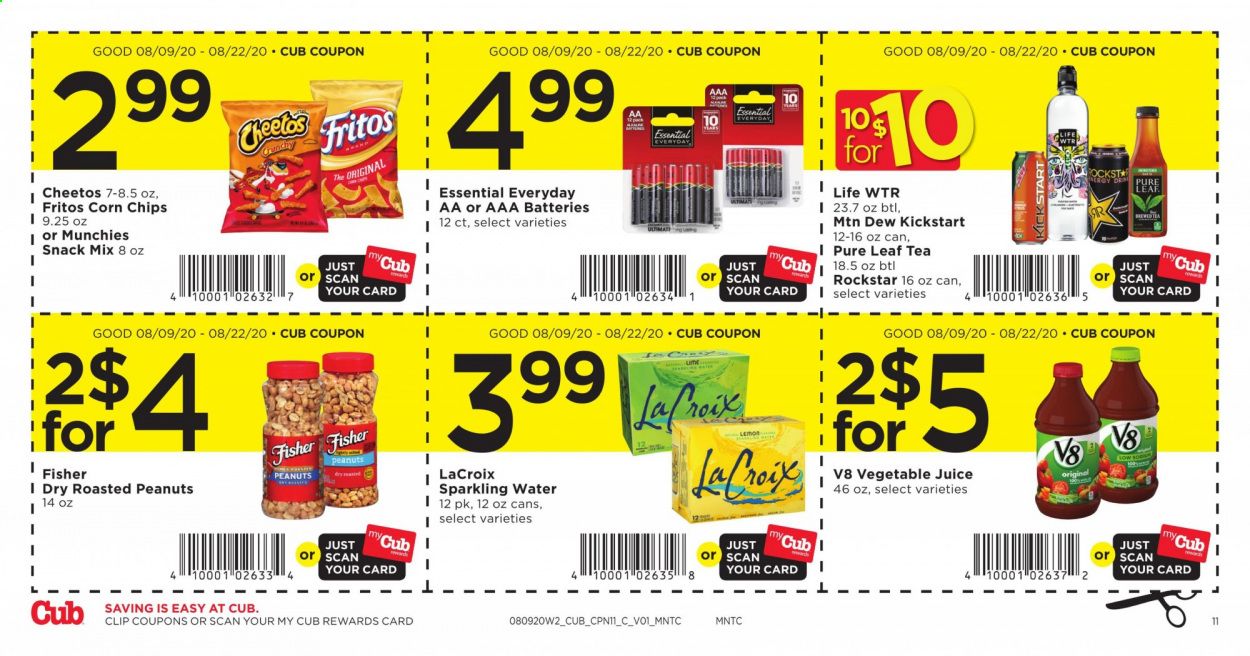 Cub Foods Weekly Ad August 9 to August 22