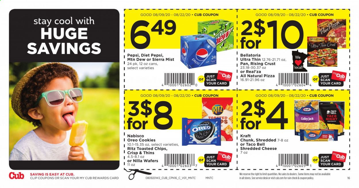 Cub Foods Weekly Ad August 9 to August 22