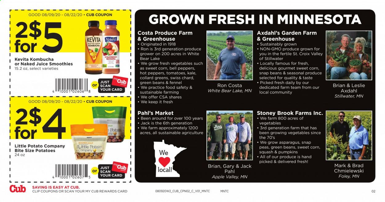 Cub Foods Weekly Ad August 9 to August 22
