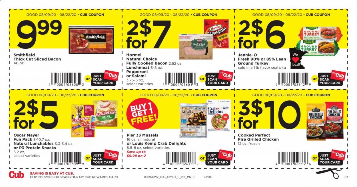 Cub Foods Weekly Ad August 9 to August 22