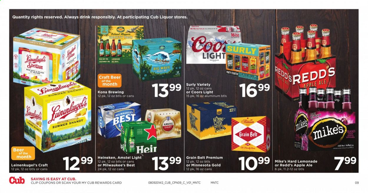 Cub Foods Weekly Ad August 9 to August 22