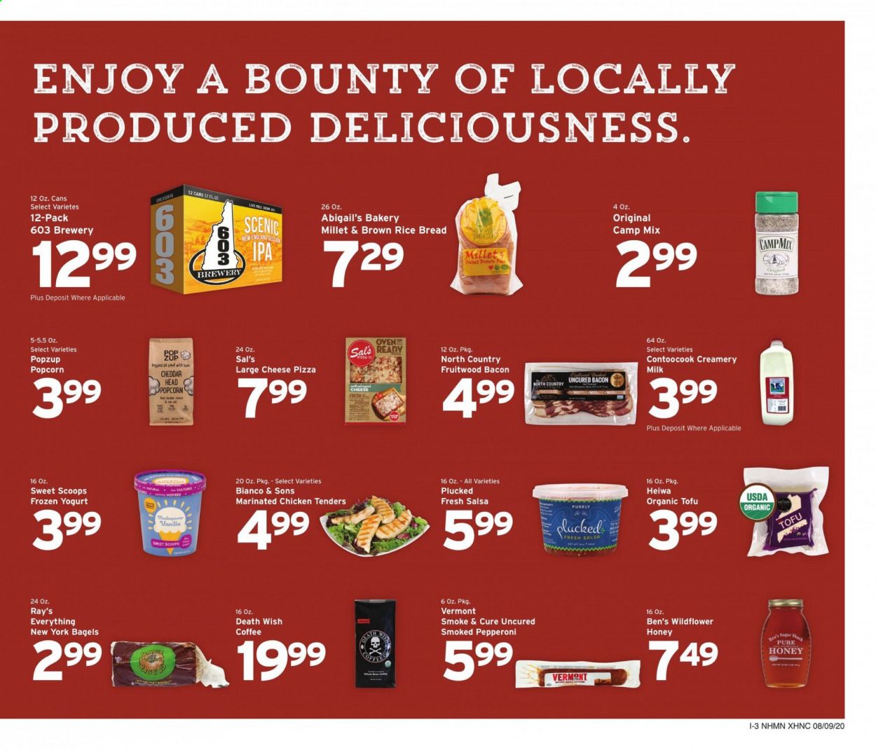 Hannaford (NH) Weekly Ad August 9 to August 15