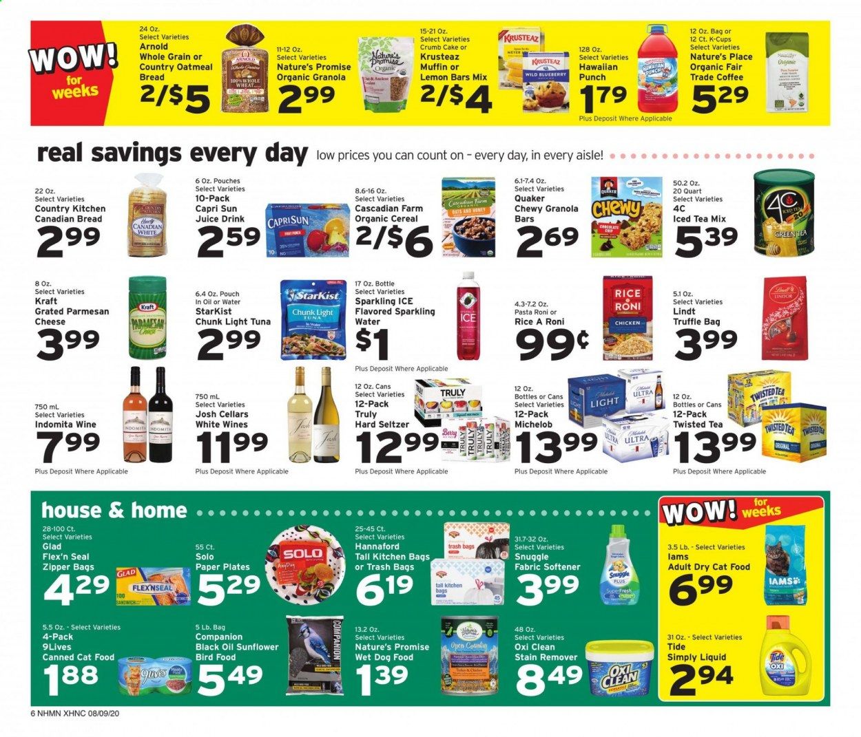 Hannaford (NH) Weekly Ad August 9 to August 15