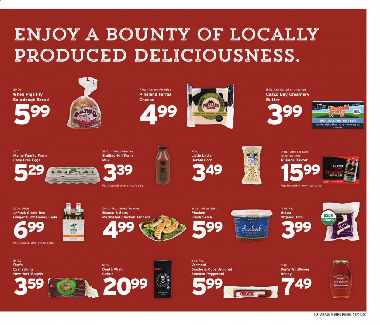 Hannaford (ME) Weekly Ad August 9 to August 15