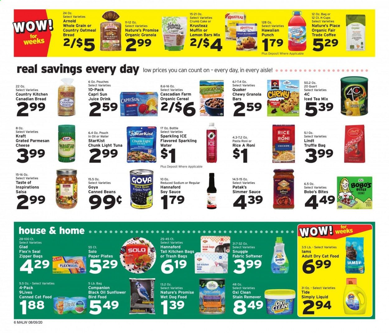 Hannaford (MA) Weekly Ad August 9 to August 15