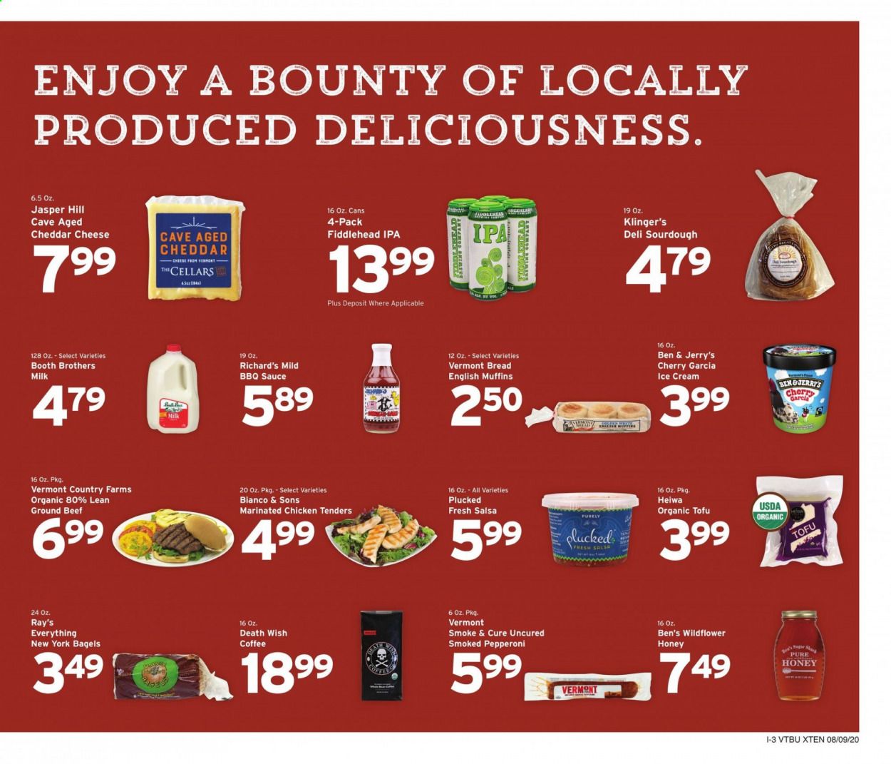 Hannaford (VT) Weekly Ad August 9 to August 15