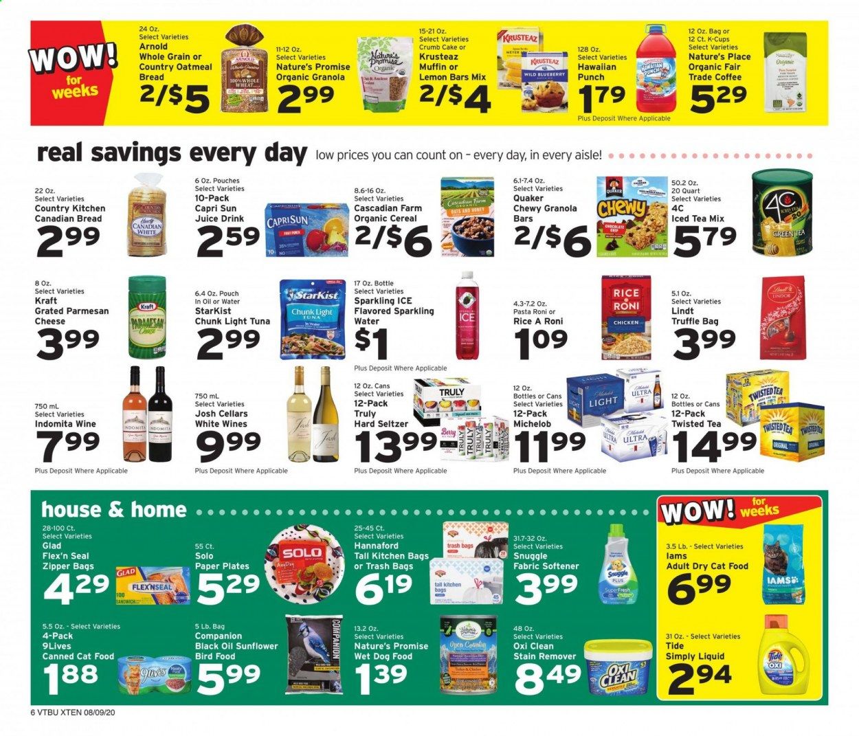 Hannaford (VT) Weekly Ad August 9 to August 15