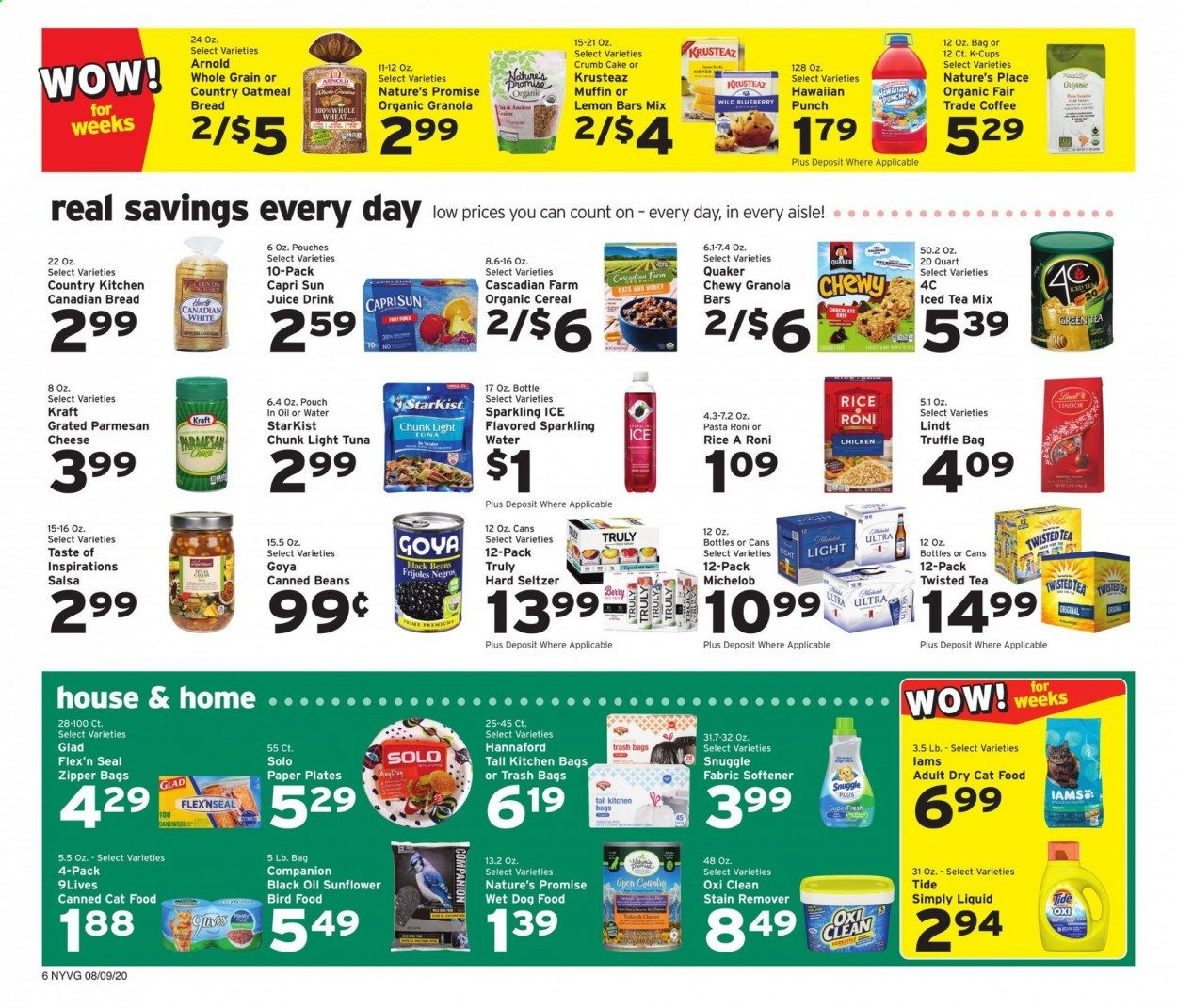 Hannaford (NY) Weekly Ad August 9 to August 15