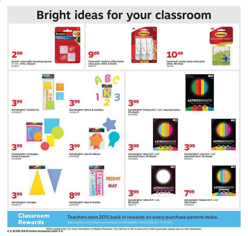 Staples Weekly Ad August 9 to August 15
